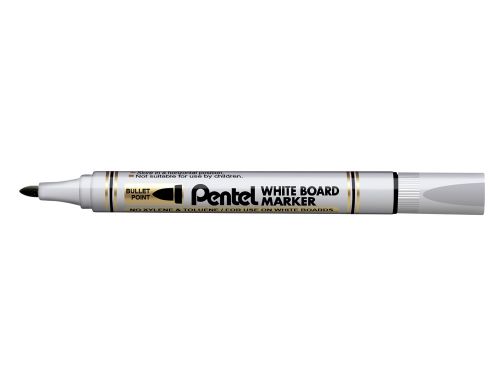 Marcador pentel mw85 quadros brancos 4,2 mm preto , Pentel , 45183 , 4902506074829